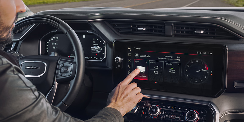 2026 GMC Sierra 1500 Touchscreen Display