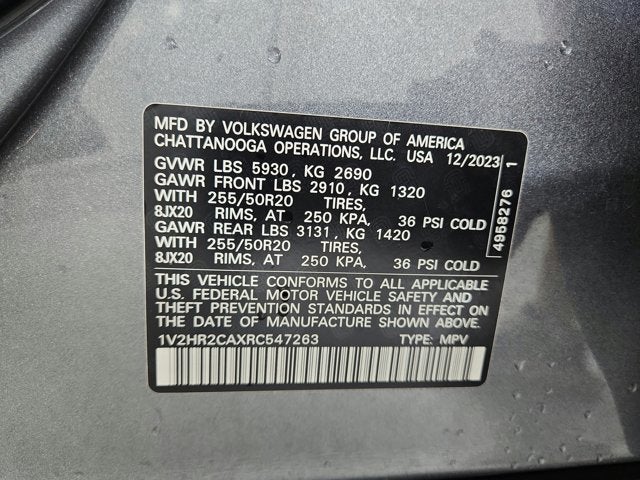 2024 Volkswagen Atlas 2.0T SE w/Technology