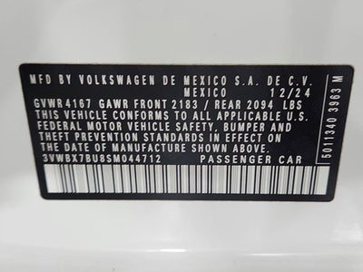 2025 Volkswagen Jetta Sport