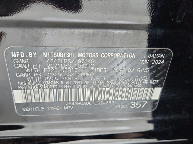 2024 Mitsubishi Outlander Sport SE