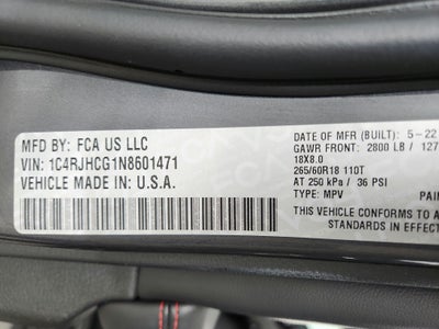 2022 Jeep Grand Cherokee Trailhawk
