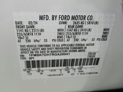 2024 Ford Explorer XLT