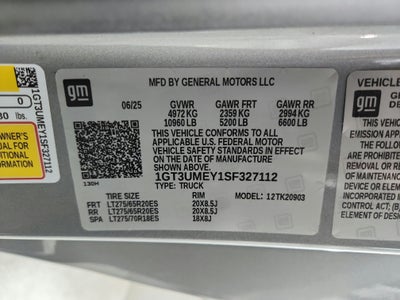 2025 GMC Sierra 2500HD SLE