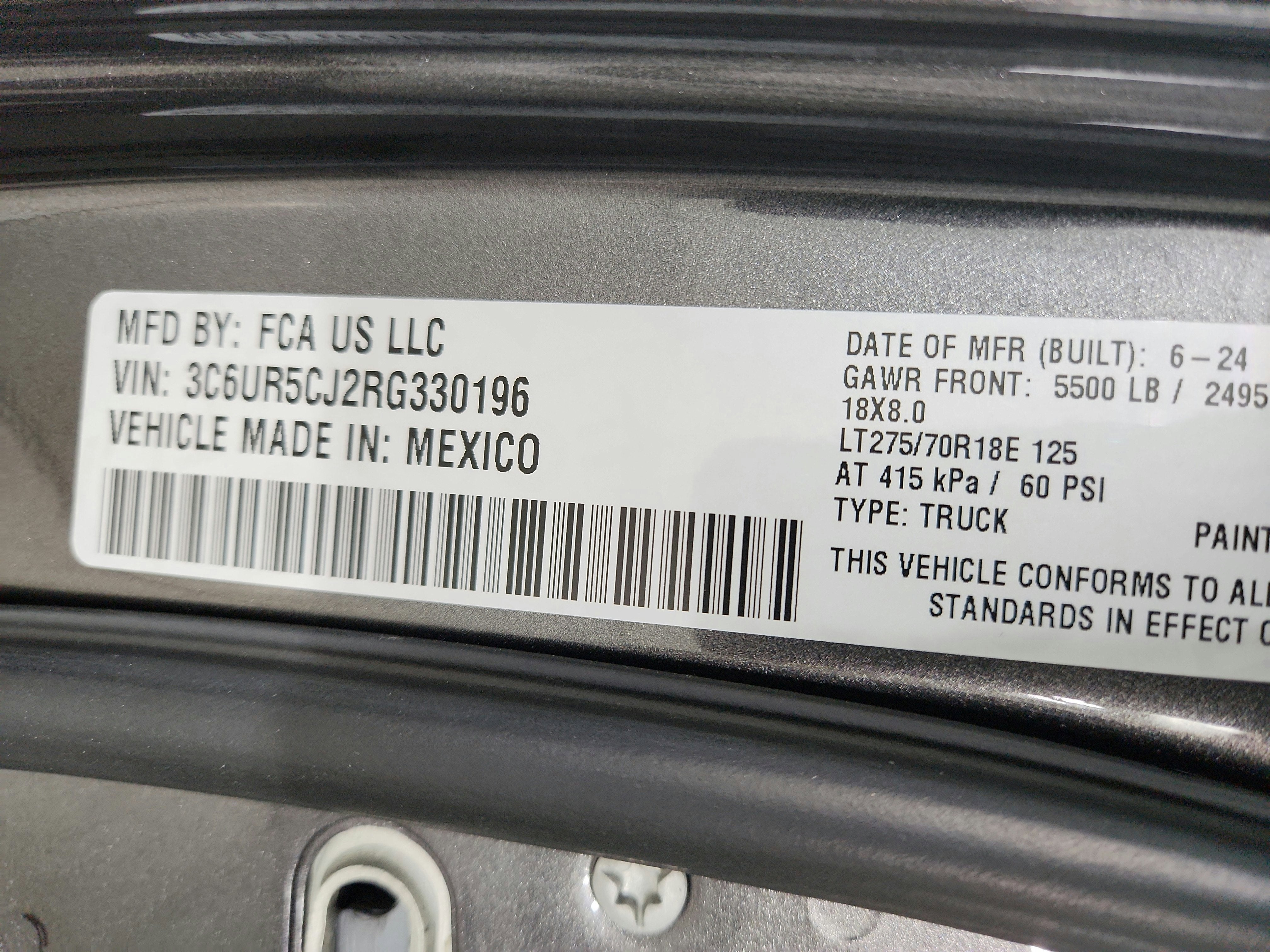 2024 RAM 2500 Tradesman