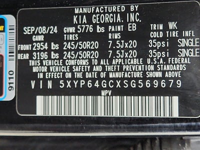 2025 Kia Telluride S FWD