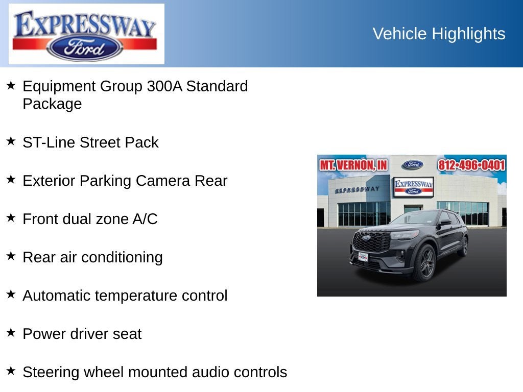 2025 Ford Explorer ST-Line