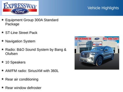 2025 Ford Explorer ST-Line
