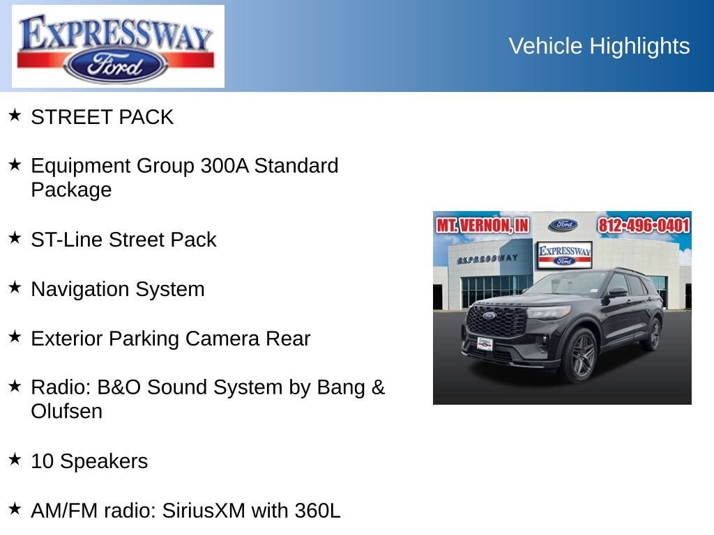 2025 Ford Explorer ST-Line
