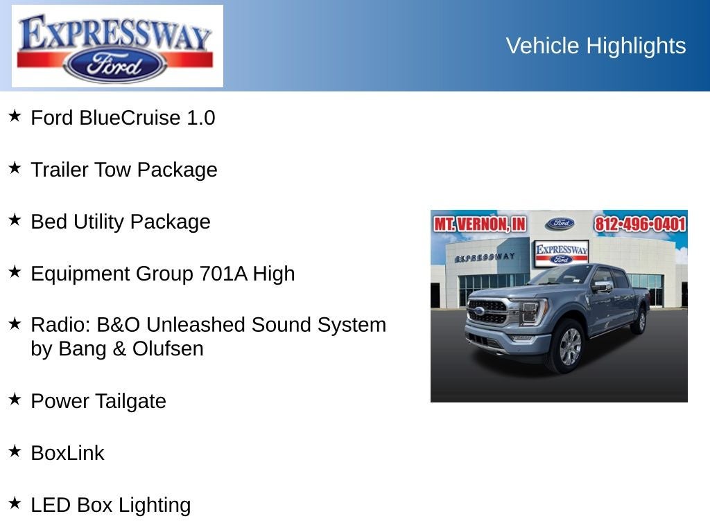 2023 Ford F-150 Platinum