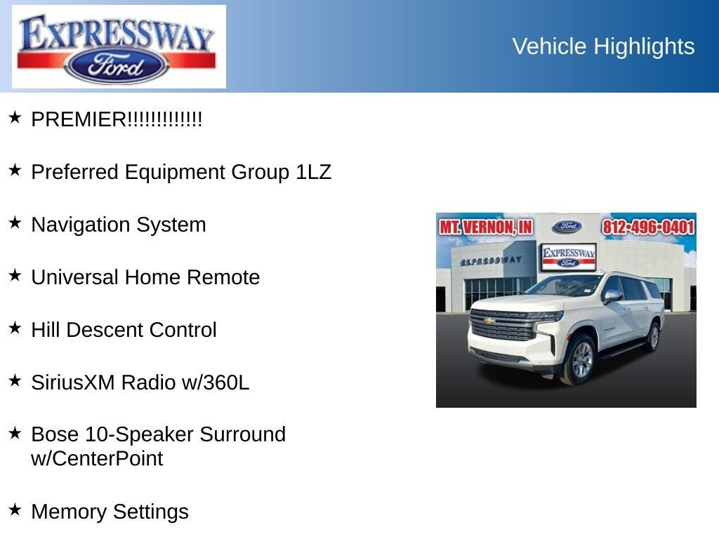 2023 Chevrolet Suburban Premier