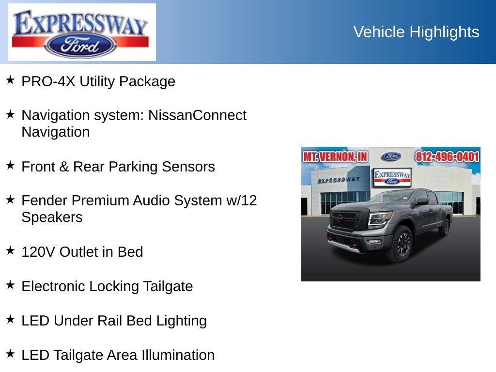 2023 Nissan Titan PRO-4X