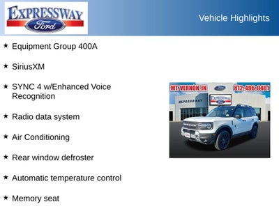 2025 Ford Bronco Sport Badlands
