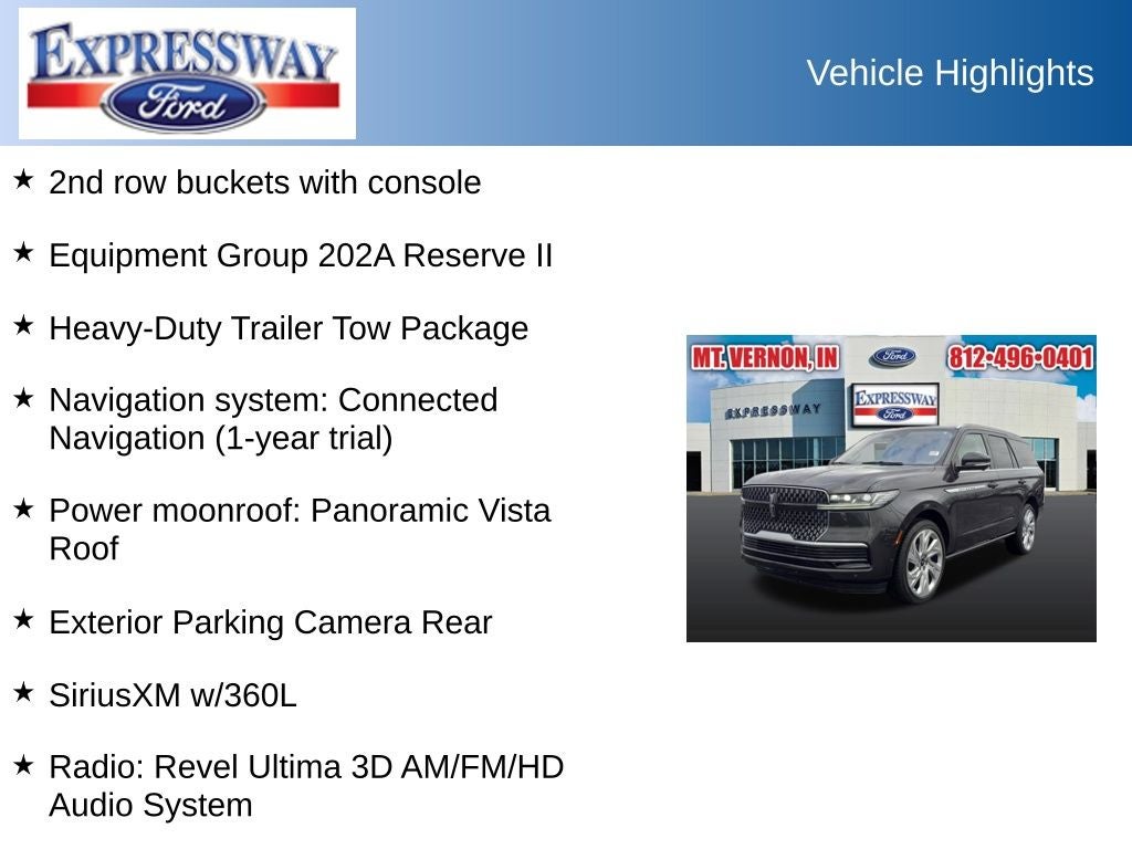 2025 Lincoln Navigator Reserve