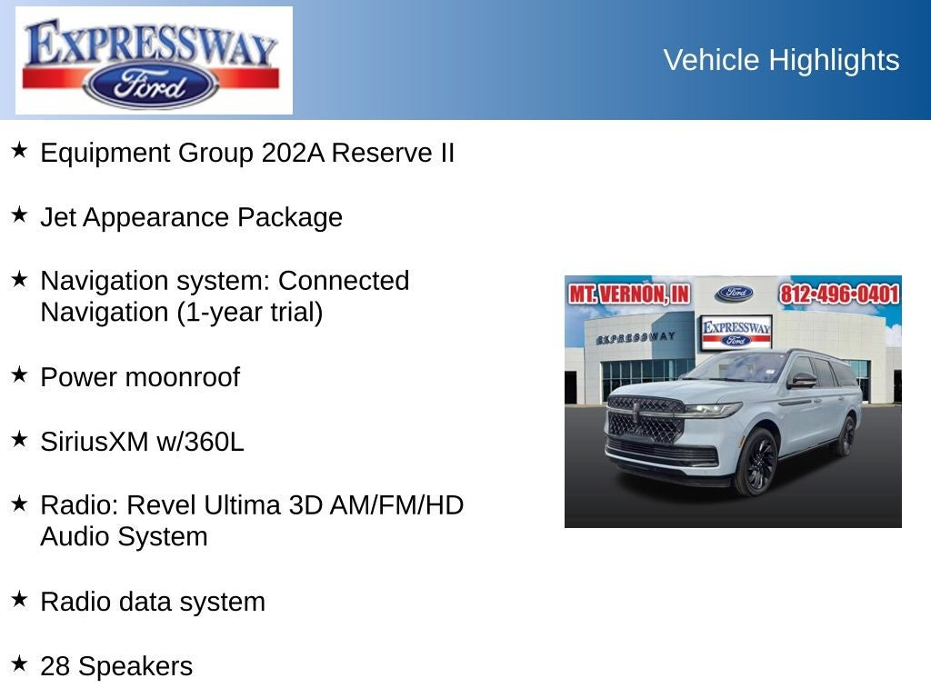 2025 Lincoln Navigator L Reserve