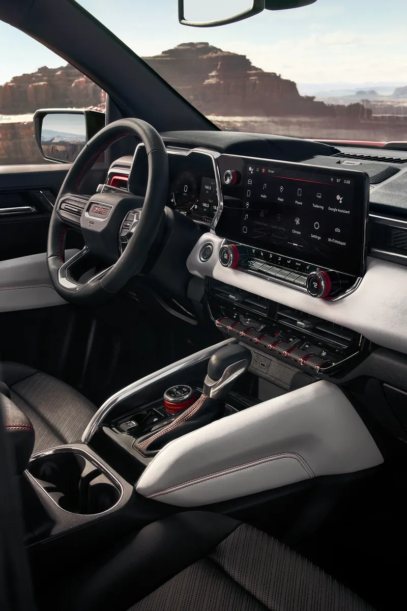 2026 GMC Canyon infotainment system at Expressway GMC in Mount Vernon IN