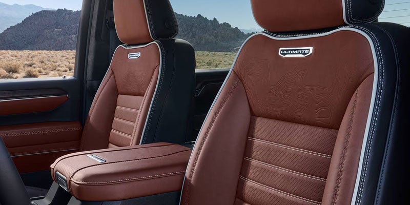 Interior Design of Sierra 2500 HD